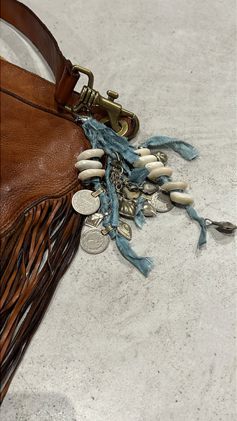 Cowrie & Coin Bag Tassel