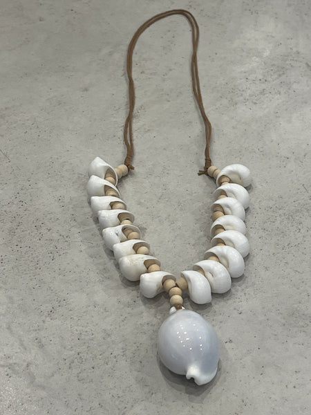 Cowrie shell necklace