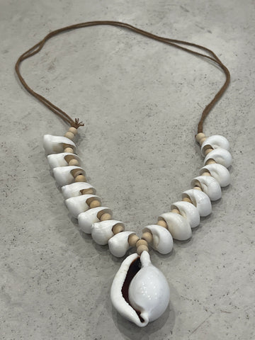 Cowrie shell necklace