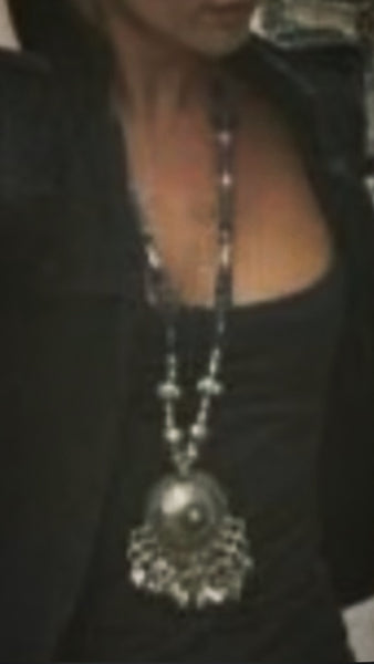 Kuchi Beaded Pendant Necklace