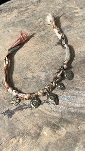 Charm wrap bracelet