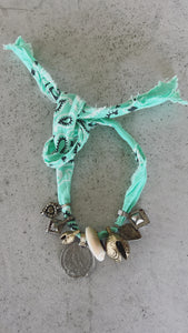 Bandana tribal charm bracelet
