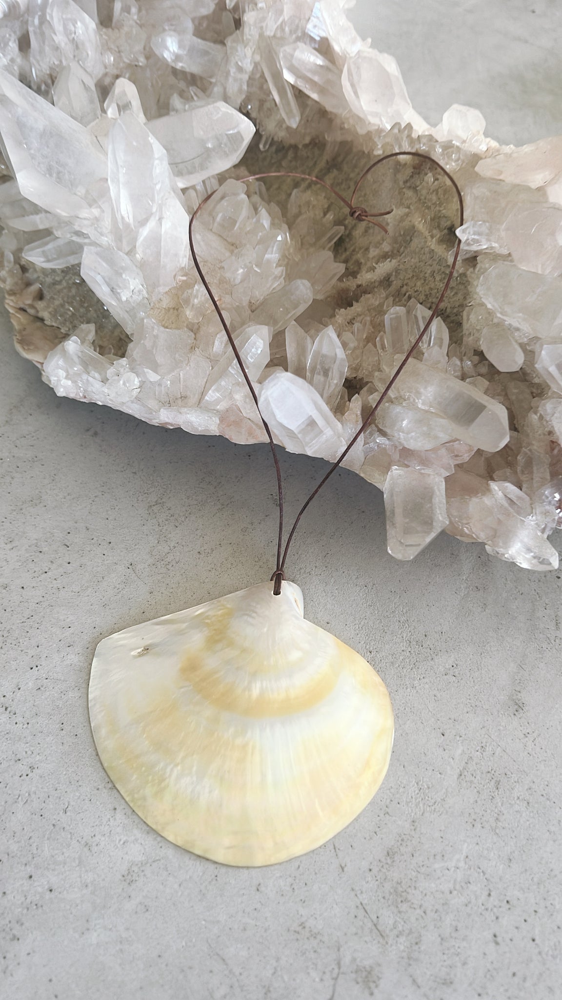 Pearl Oyster Shell Pendant