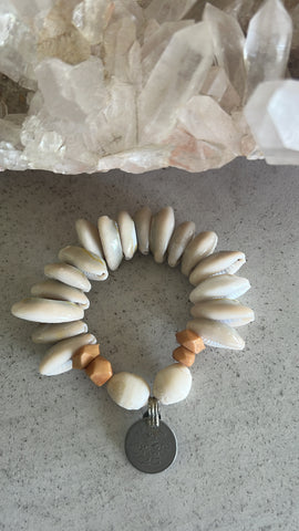 Tribal coin bracelet