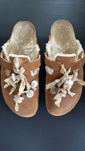 Silk birk tassels- natural