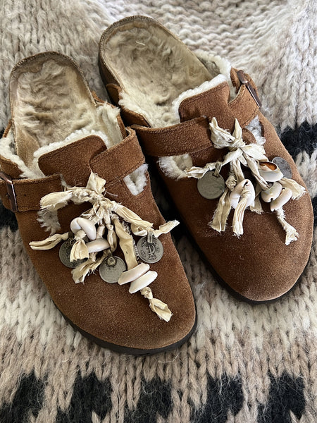 Silk birk tassels- natural