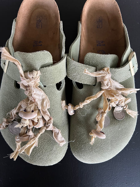 Silk birk tassels- natural