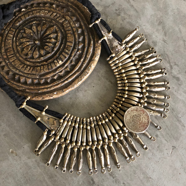 Vintage Tharu spike necklace