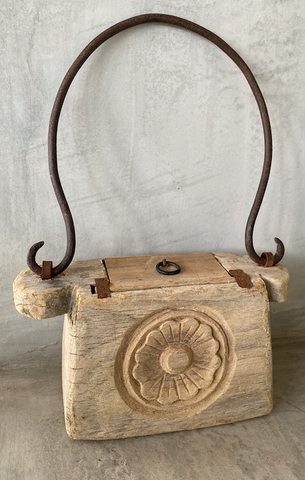 Vintage oil pot
