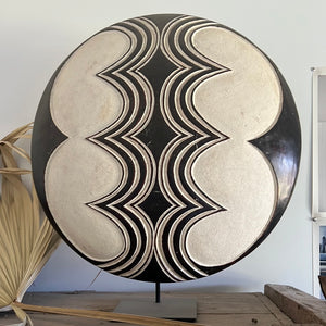 African warrior shield.