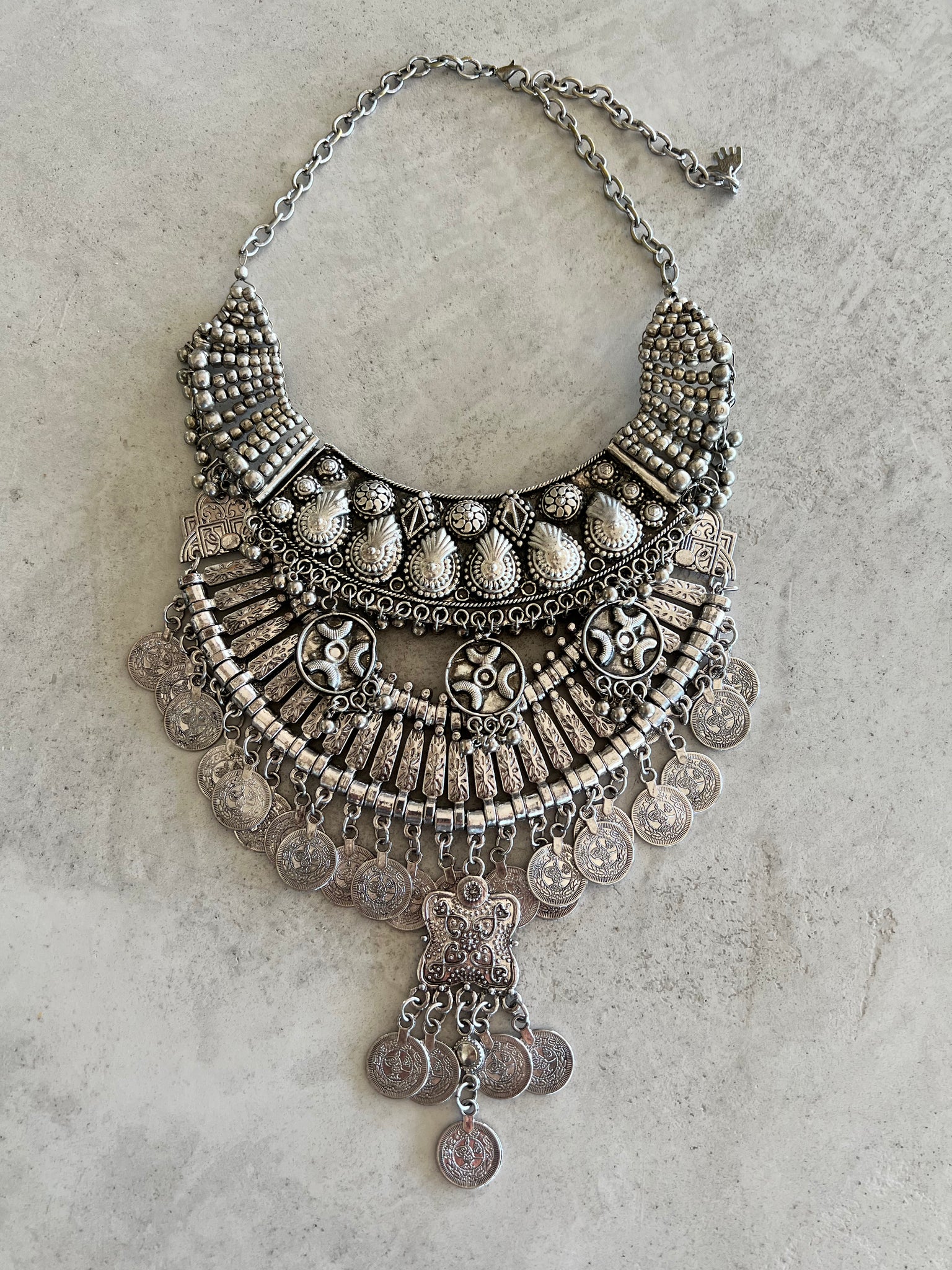 Tribal 2025 coin necklace